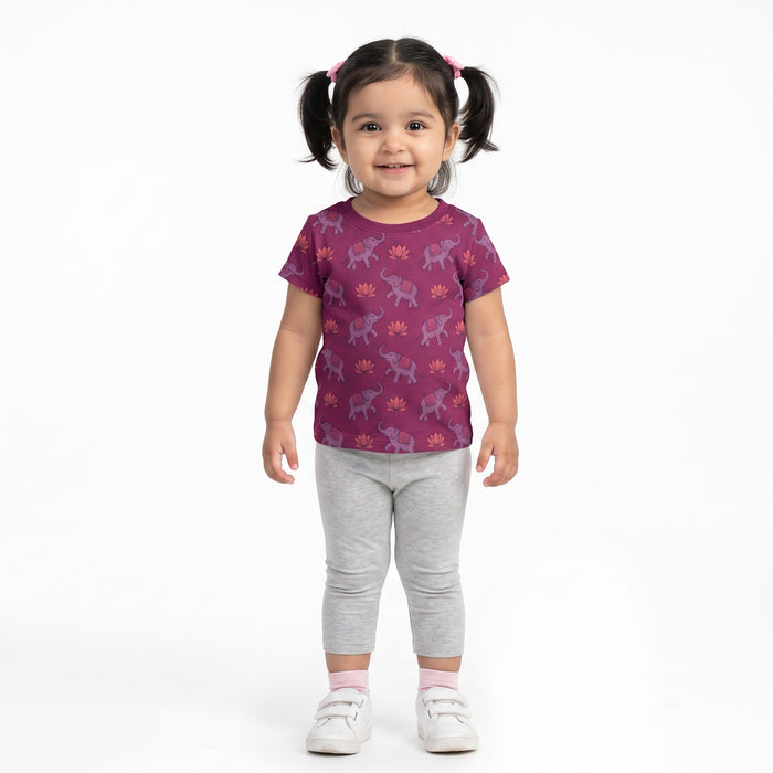 Gajraj Bloom Tee