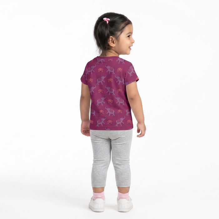 Gajraj Bloom Tee