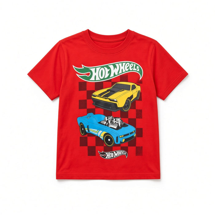 Hot Wheels Racing Cars Graphic T-Shirt